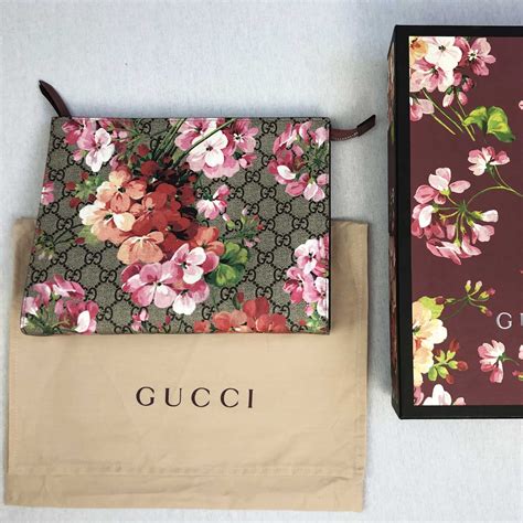 gucci bloom pink bag|gucci bloom make up bag.